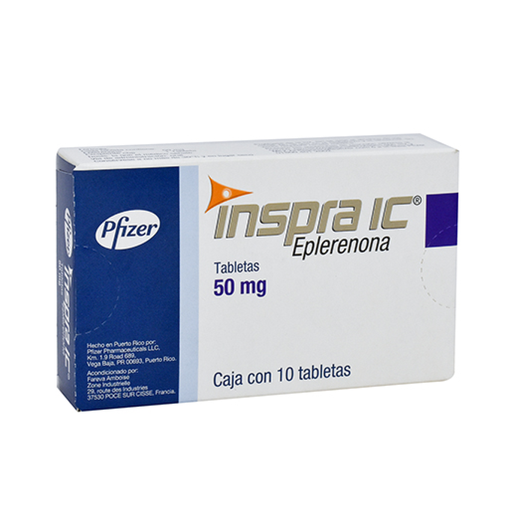 INSPRA IC 50 mg 10 Tableta(s)