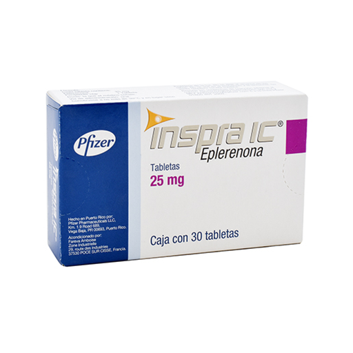INSPRA 25 mg 30 Tableta(s)