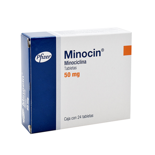 MINOCIN 50 mg 24 Tableta(s)