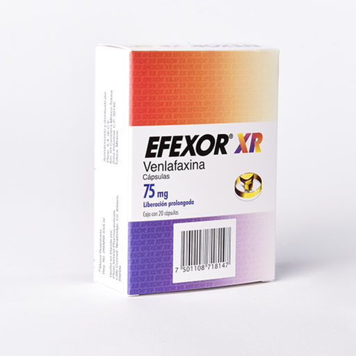 EFEXOR-XR 75 mg 20 Cápsula(s)