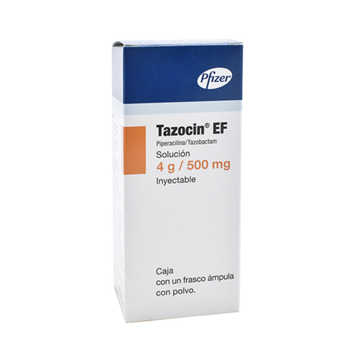 TAZOCIN-EF 4/0.500 g 1 Frasco Ámpula