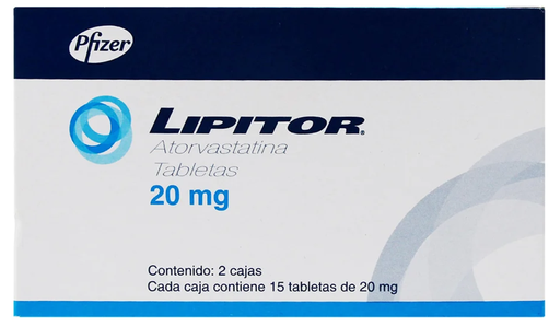 LIPITOR 20 mg 30 Tableta(s)
