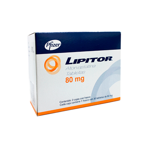 LIPITOR 80 mg 60 Tableta(s)