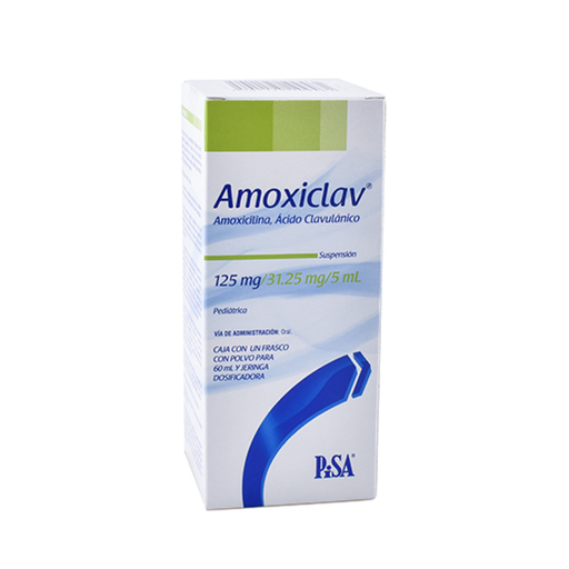 AMOXICLAV PED 125/31.25 mg/5 ml 60 Mililitro