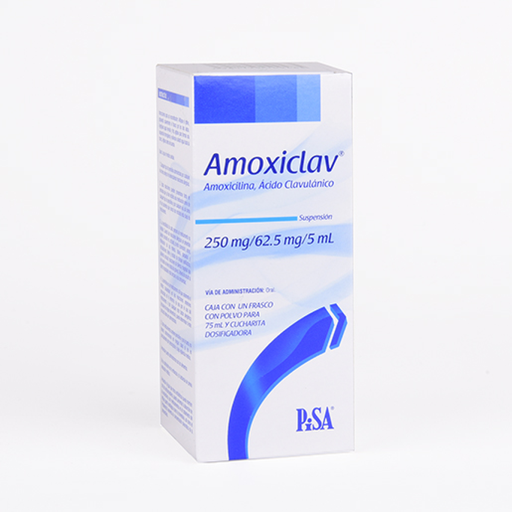 AMOXICLAV 250/62.5 mg/5 ml 75 Mililitro