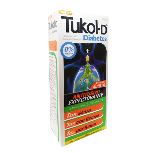 TUKOL-D DIABETES 0.2/2 g 120 Mililitro
