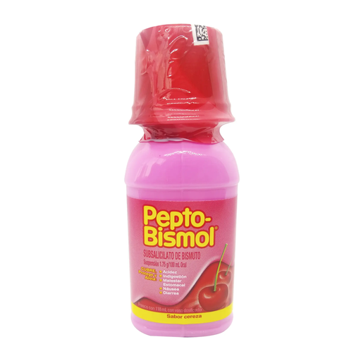 PEPTO BISMOL CEREZA 1.750 g/100 ml 118 Mililitro