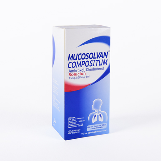 MUCOSOLVAN COMPOSITUM 150/0.1 mg 120 Mililitro