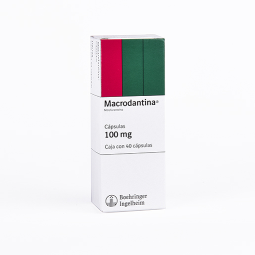 MACRODANTINA 100 mg 40 Cápsula(s)