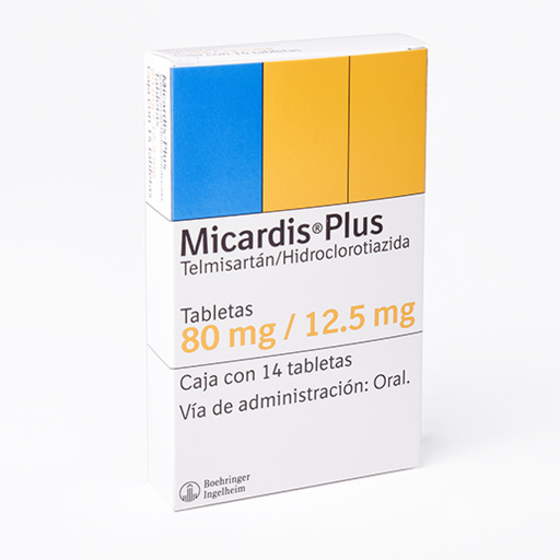 MICARDIS PLUS 80/12.5 mg 14 Tableta(s)