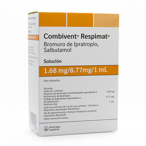 COMBIVENT RESPIMAT 1.68/8.77 mg/1 ml 120 Dosis