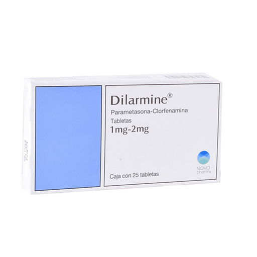 DILARMINE 2/1 mg 25 Tableta(s)