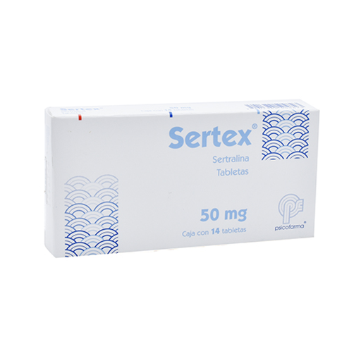 SERTEX 50 mg 14 Tableta(s)