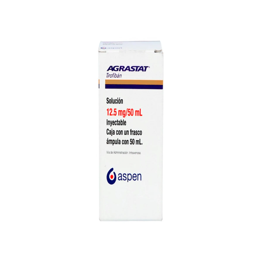 AGRASTAT 12.5 mg/ 50 ml 1 Frasco Ámpula