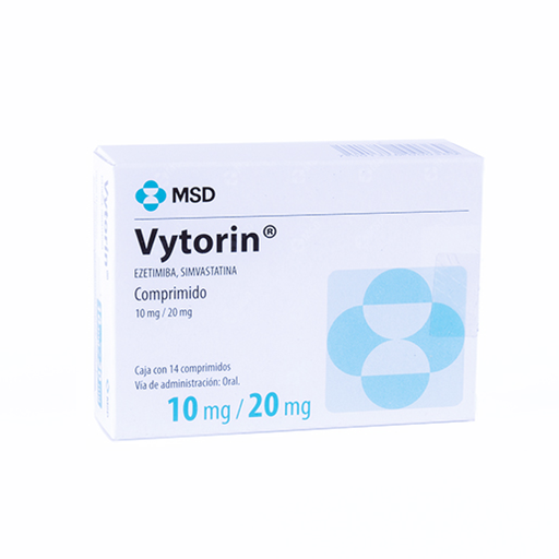VYTORIN 10/20 mg 14 Comprimido(s)