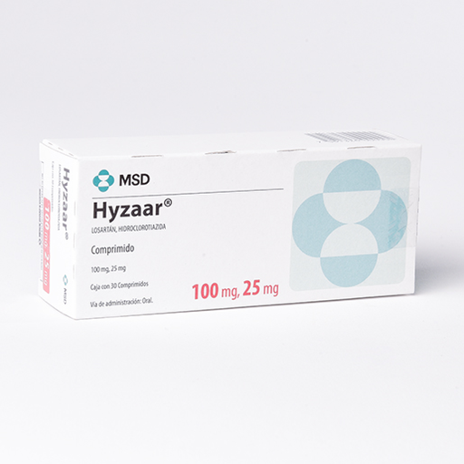 HYZAAR 25/100 mg 30 Comprimido(s)