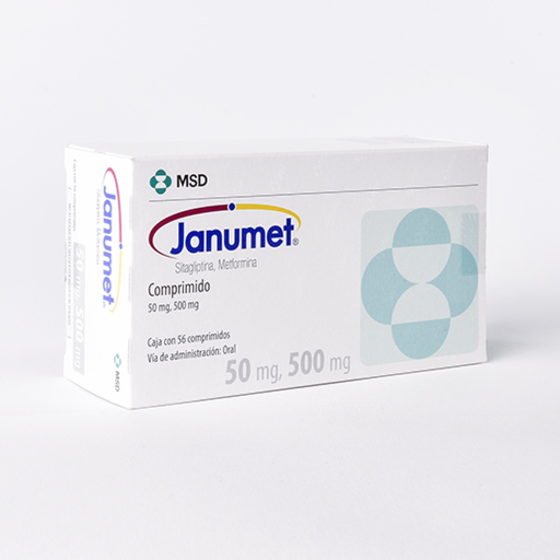 JANUMET 500/50 mg 56 Comprimido(s)