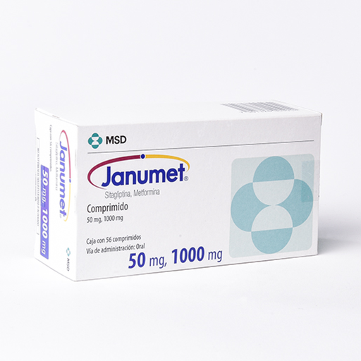 JANUMET 1000/50 mg 56 Comprimido(s)