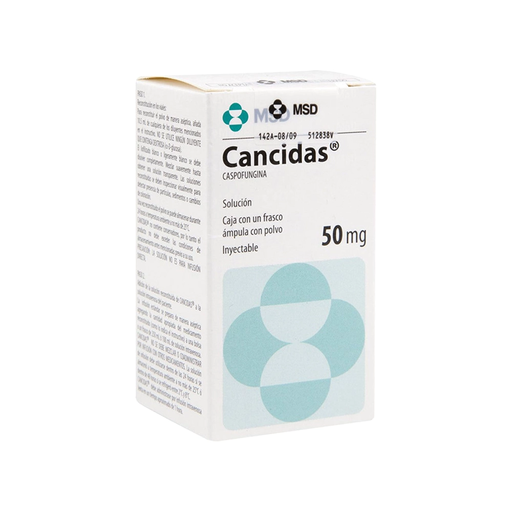 CANCIDAS 50 mg 1 Frasco Ámpula
