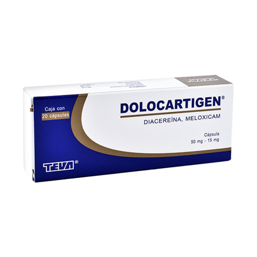 DOLOCARTIGEN 50/15 mg 20 Cápsula(s)