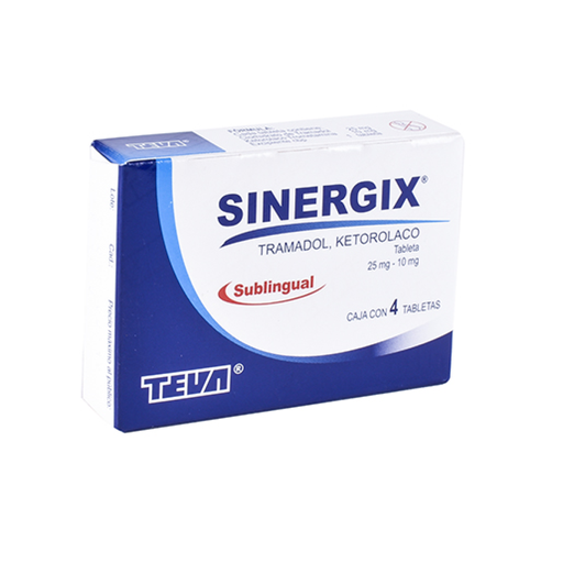 SINERGIX 10/25 mg 4 Tableta(s)