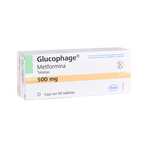 GLUCOPHAGE 500 mg 60 Tableta(s)