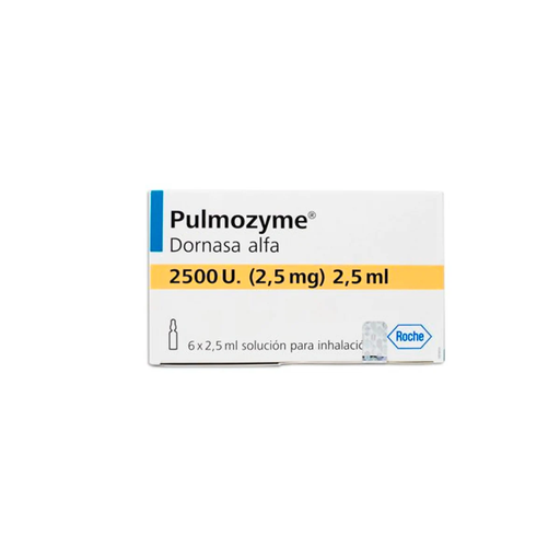 PULMOZYME 2.5 mg 6 Ampolleta