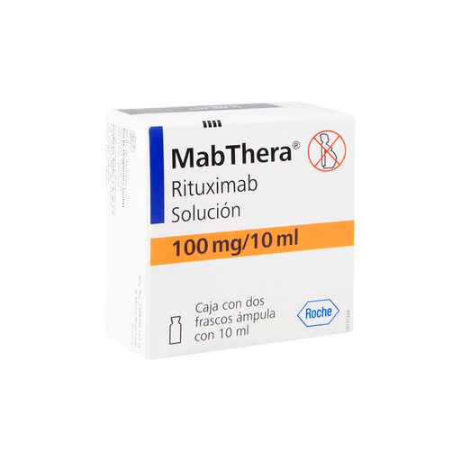 MABTHERA 100 mg/ 10 ml 2 Frasco Ámpula