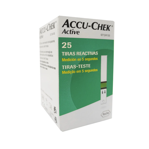 ACCU-CHEK ACTIVE - 25 Tiras