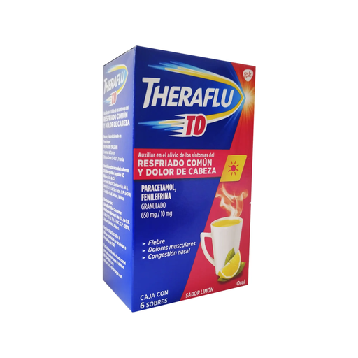 THERAFLU 10/650 mg 6 Sobre(s)
