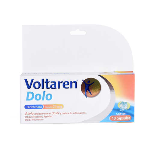 VOLTAREN DOLO 25 mg 10 Cápsula(s)
