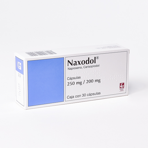 NAXODOL 250/200 mg 30 Cápsula(s)