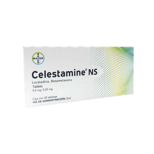 CELESTAMINE NS 5.0/0.25 mg 20 Tableta(s)