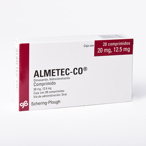 ALMETEC-CO 12.5/20 mg 28 Comprimido(s)