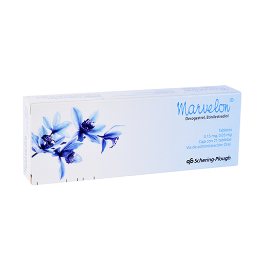 MARVELON 0.15/0.03 mg 21 Tableta(s)