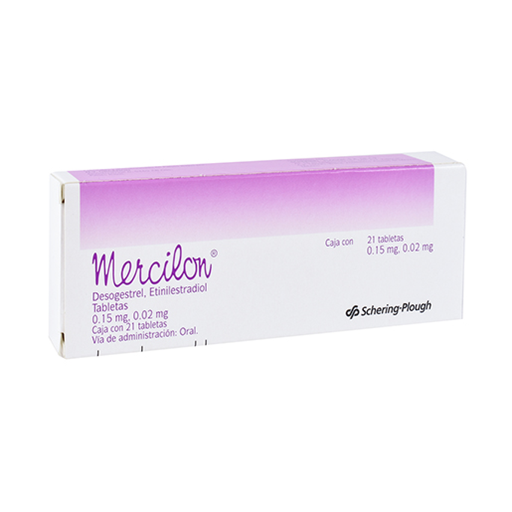 MERCILON 0.15/0.02 mg 21 Tableta(s)