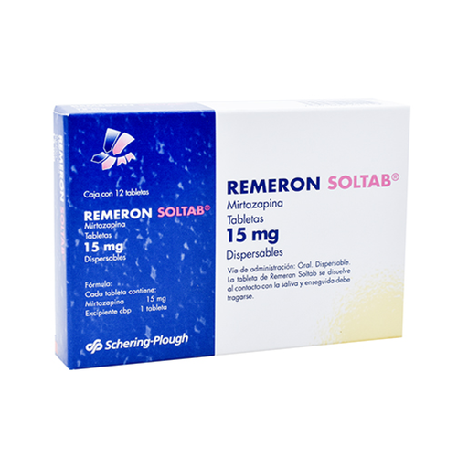 REMERON 15 mg 12 Tableta(s)