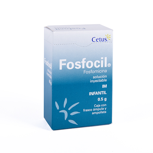 FOSFOCIL 500 mg 1 Ampolleta