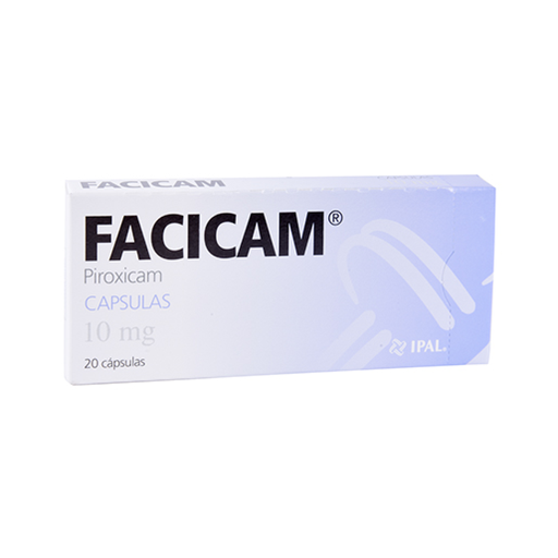 FACICAM 10 mg 20 Cápsula(s)