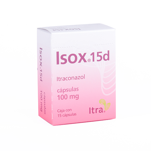 ISOX 100 mg 15 Cápsula(s)