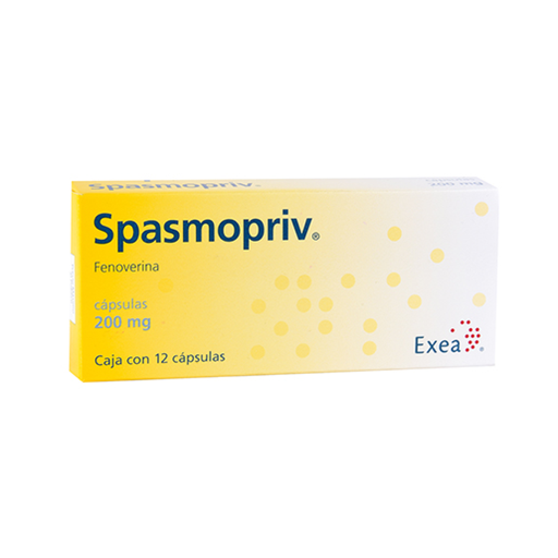 SPASMOPRIV 200 mg 12 Cápsula(s)