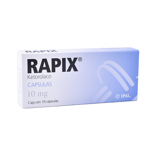 RAPIX 10 mg 10 Cápsula(s)