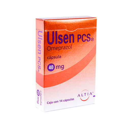 ULSEN PCS 40 mg 14 Cápsula(s)