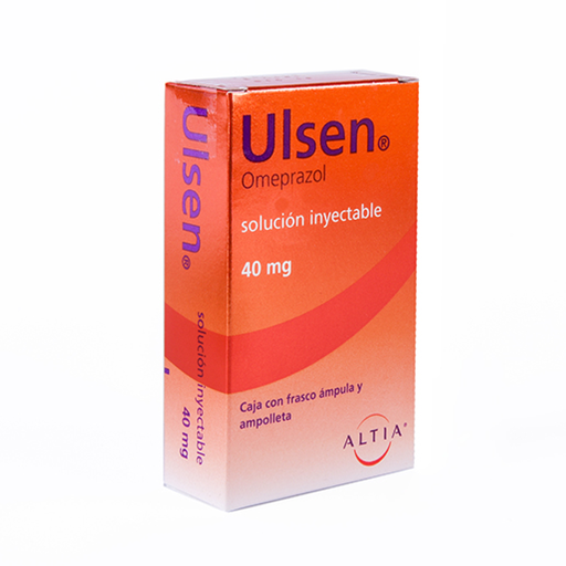 ULSEN 40 mg 1 Frasco Ámpula