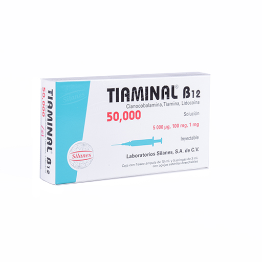 TIAMINAL B12 5/100/1 mg 1 Frasco Ámpula