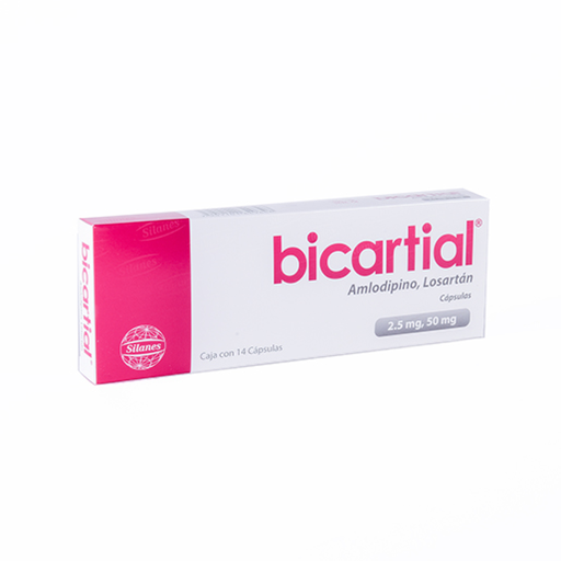 BICARTIAL 2.5/50 mg 14 Cápsula(s)
