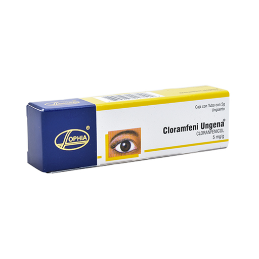 CLORAMFENI UNGENA 5 mg/ g 5 Gramos