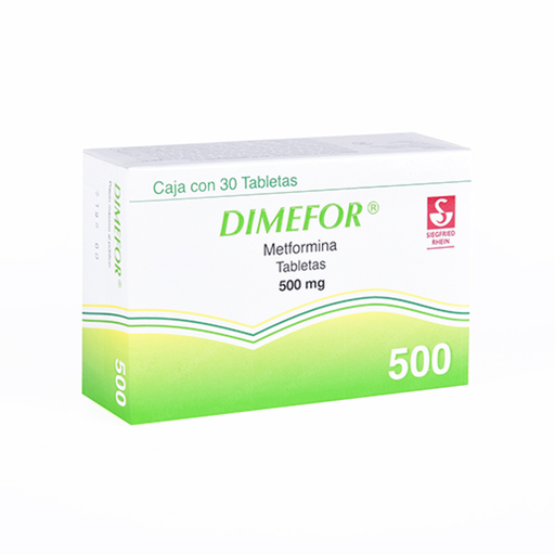 DIMEFOR 500 mg 30 Tableta(s)