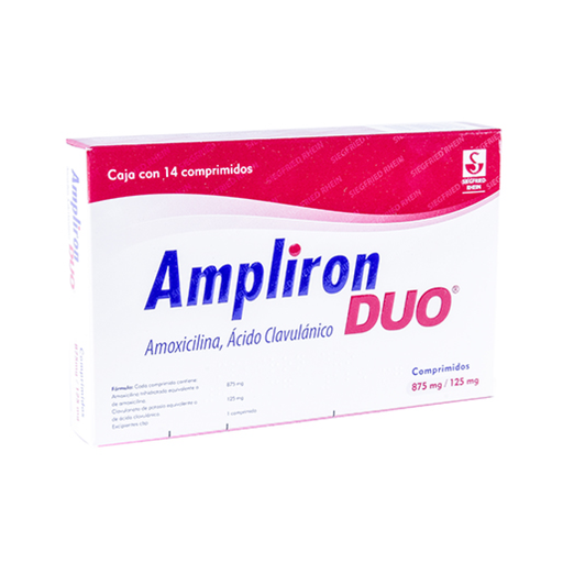 AMPLIRON DUO 875/125 mg 14 Comprimido(s)