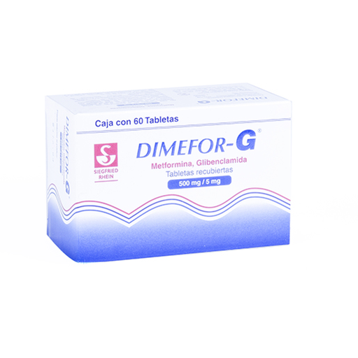 DIMEFOR-G 5/500 mg 60 Tableta(s)